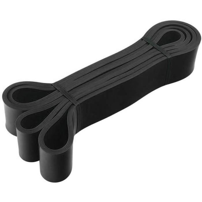 Bandés De Résistance DEHUB - 2 Bandes Longues En Tissu Épais - Pour Fitness, Pilates, Étirement Et Musculation