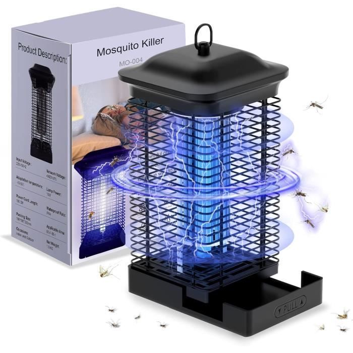 Lampe Anti Moustiques électrique (4 Pièces) - Tueur D'insectes UV Silencieux Et Non Toxique, Pour Chambre, Cuisine, Intérieur Jusqu'à 20m²