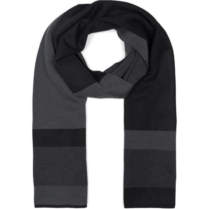 Écharpe En Laine D'Hiver Pour Enfant - Taille Unique 118cm - Couleur Unie - Décontractée Et Chaude - 9