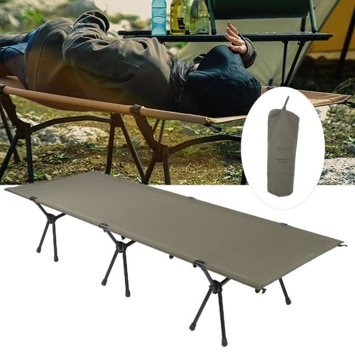 Lit De Campagne ONE L / Dic-O-Bed - Olive, Neuf, Idéal Camping Et Randonnée