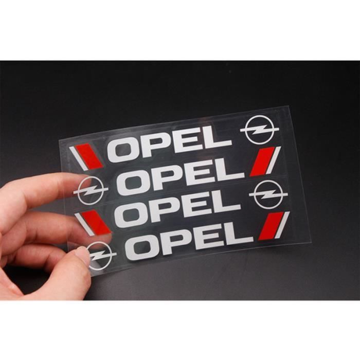 4pcs Sticker décoration de rétroviseur/poignée de porte voiture autocollant pour opel