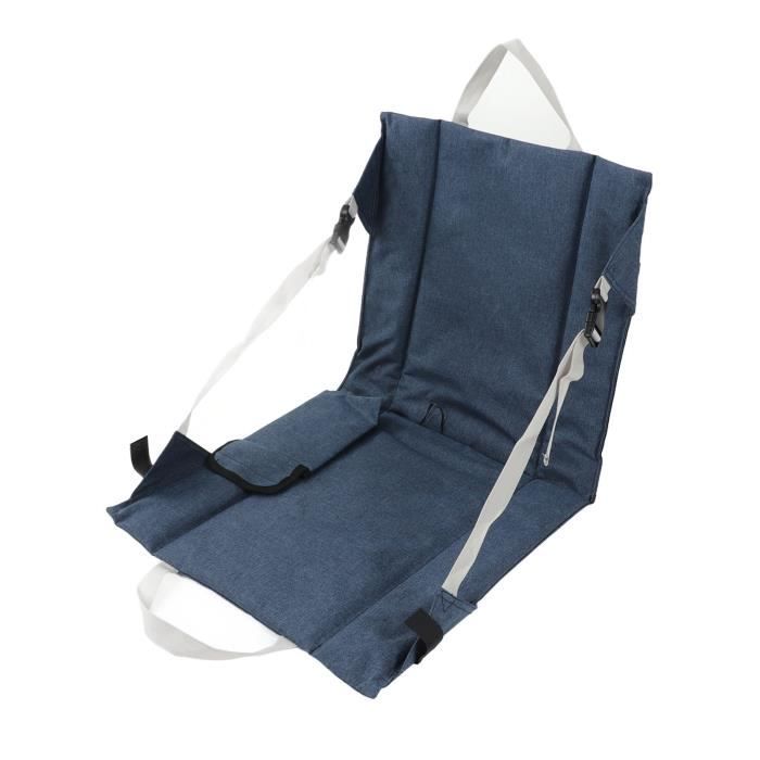 Coussin Chauffant Pliable Pour Gradins – 3 Niveaux 40-55°C, Sangles Réglables, Housse Oxford Imperméable