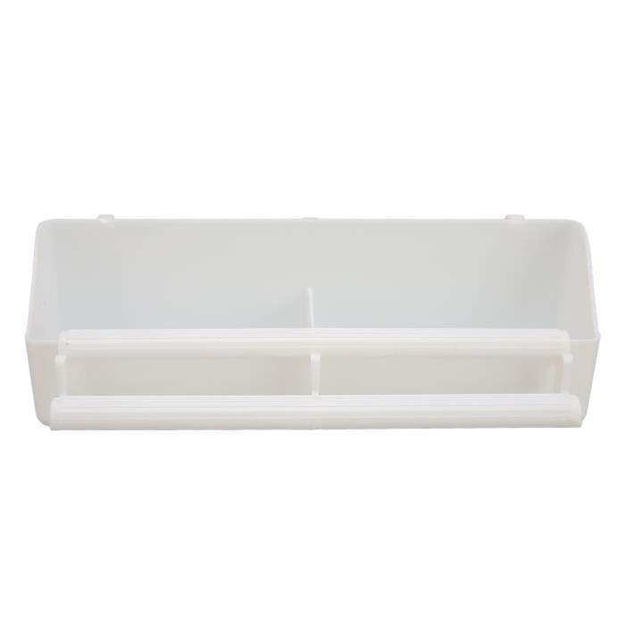 Bol Mangeoire Oiseau Transparent - 2 Pouces (5 Cm) - Clip Pour Cage - Pour Perruches, Canaris, Petits Oiseaux