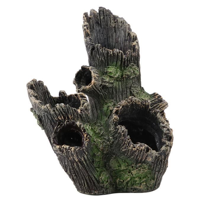 Comparer les prix de Vvikizy Bois flotté d’aquarium Décoration d'aquarium en bois flotté, tronc d'arbre en résine artificielle pour animalerie bois