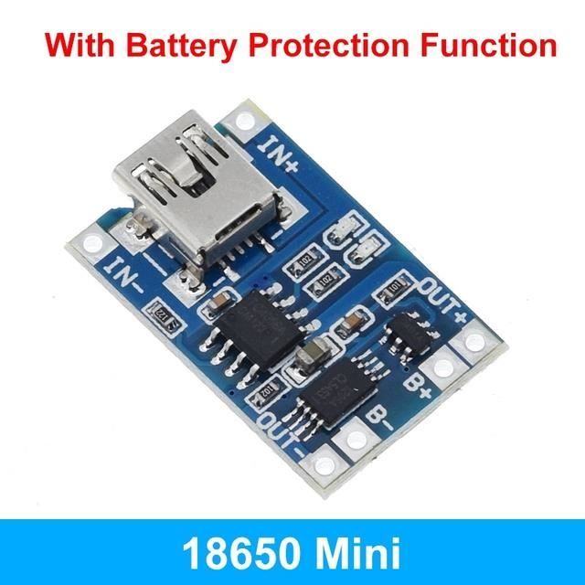 Circuits intégrés,18650 MINI--TZT Chargeur de batterie au lithium, type ...