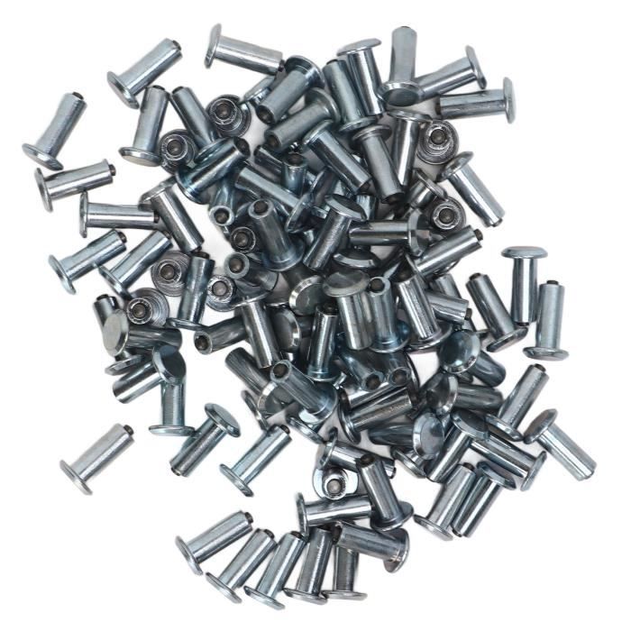 Exacjons de roue d'hiver pour pneus de voiture, vis, pointes de neige, roue pour chaussures, voiture RL, moto, 8x10mm, 50 pièces, 100 pièces  34