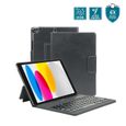 Coque de protection folio pour iPad 10.9'' (10th gen) avec clavier Bluetooth® français Origine 10,9'' Noir-1