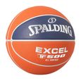 Ballon de basket Spalding Composite TF-500 - orange/bleu - Taille 6-1