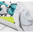 Adulte Serviette de bain à capuche Alpaga Imprimée Microfibre Peignoir Plage Piscine Couverture Portable 110 × 75 cm#style393-1