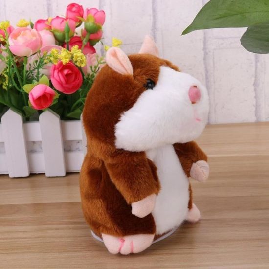 Hamster parlant - interactifs de , imitation hamster de compagnie | Talking Plush répète votre voix, jouet électronique d'apprentissage précoce, temps Hamster parlant - interactifs de , imitation hamster de compagnie | Talking Plush répète votre voix, jouet électronique d'apprentissage précoce, temps