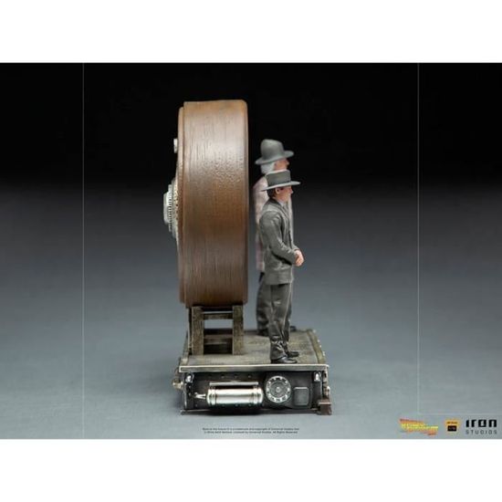 RETOUR VERS LE FUTUR - Marty & Doc Clock - Statuette DLX ArtScale 30cm :  : Figurine Iron Studios Retour vers le futur