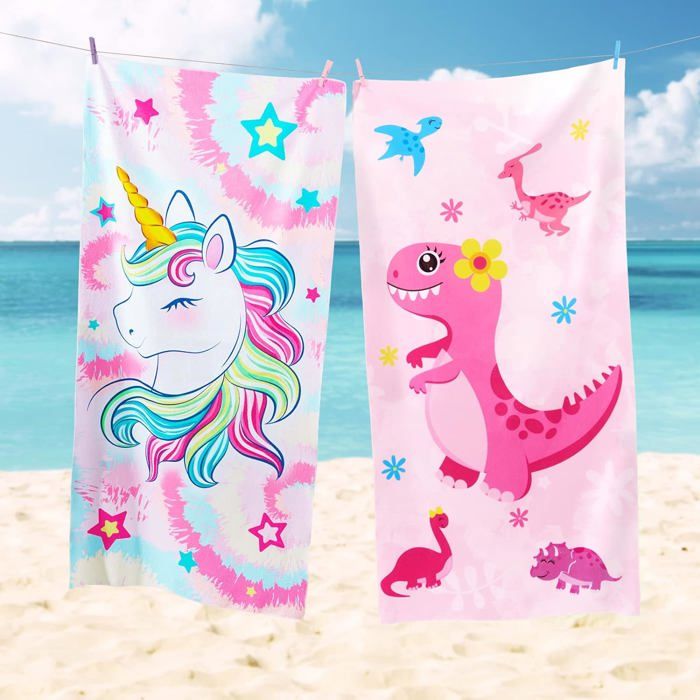 Serviette De Plage Fille