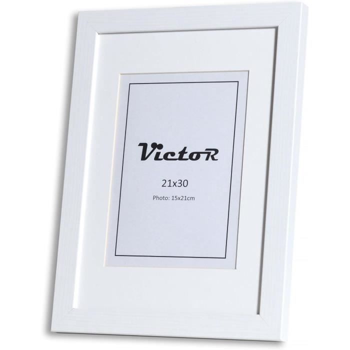 Cadre Photo Baguette Noire Ornements Dorés - 14 X 19 Cm - Neuf - Rectangle
