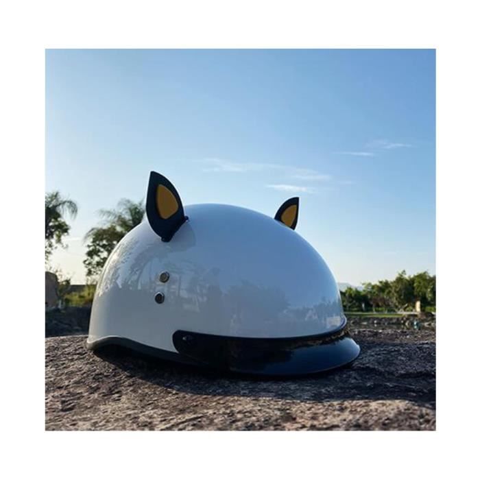 Housse De Casque De Ski – Oreilles De Chat, Tricot, élastique – Taille 55-62 Cm – Enfants/adultes – Protection Et Fun