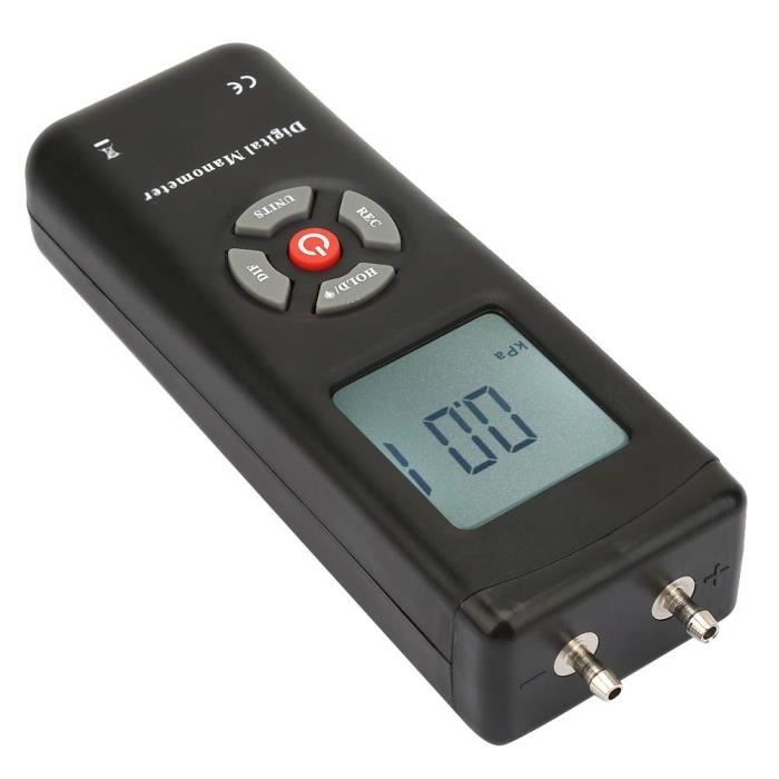 Manomètre Numérique Différentiel Double Port AOPUTTRIVER ±36.8kPa - Pour HVAC, Systèmes à Gaz Et Tests Industriels