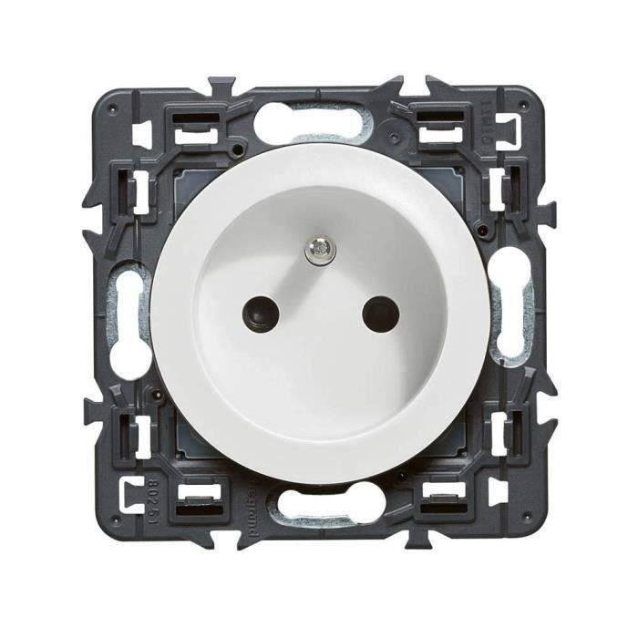 ENJOLIVEUR PRISE DE Courant 2P T Legrand Céliane Blanc 67812 EUR 3,00