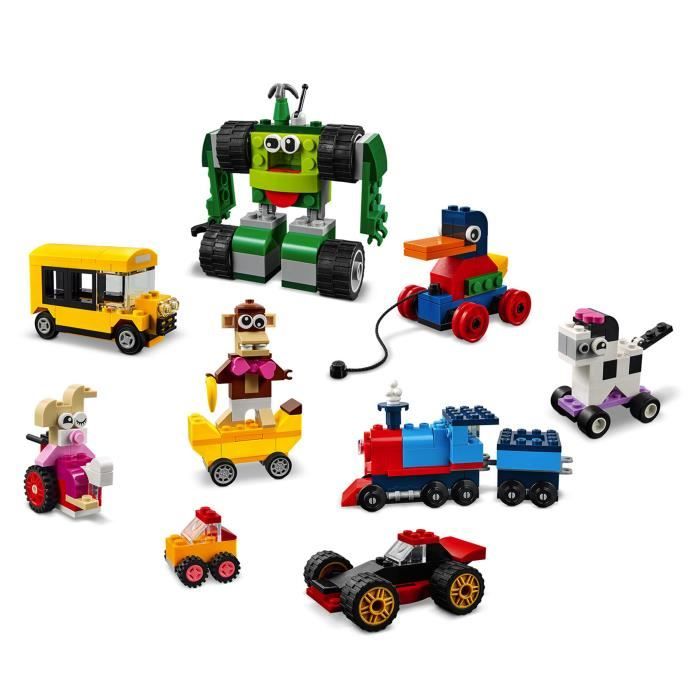 LEGO® Classic 11020 Construire Ensemble, Boîte de Briques pour Créer un  Château, Train, etc - Cdiscount Jeux - Jouets