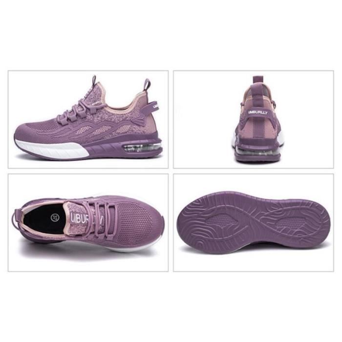 Chaussures de Sécurité Femme Rose - Anti-écrasement - Respirant Chaussures de Sécurité Femme Rose - Anti-écrasement - Respirant