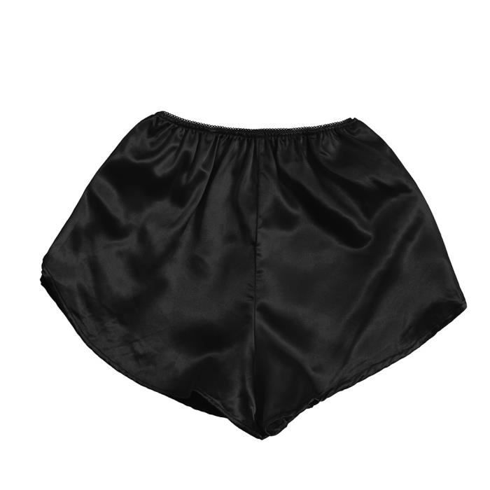 Shorty en soie pour femme best sale