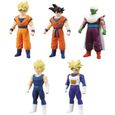 Dragon Ball Z - Set de 5 figurines 1er combat - Héros 1 - Super Saiyan Goku, Goku, Super Saiyan Vegeta, Piccolo, Super Saiyan Gohan-2