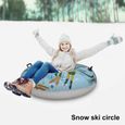 LUGE Tube de neige gonflable en PVC de forme ronde, ludique résistant au froid style-Snowfield1-2