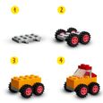 LEGO® 4+ Classic 11014 Briques et Roues Premier Jeu de Construction avec Voiture, Train, Bus, Robot-2