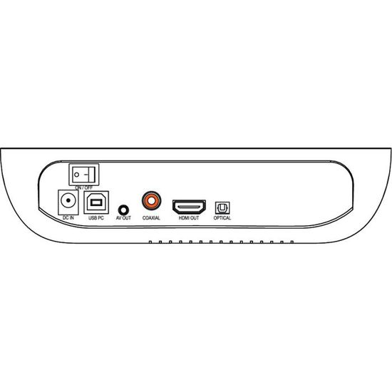 Disque dur multimédia - STOREX - D522 - 1 To - USB 3.0