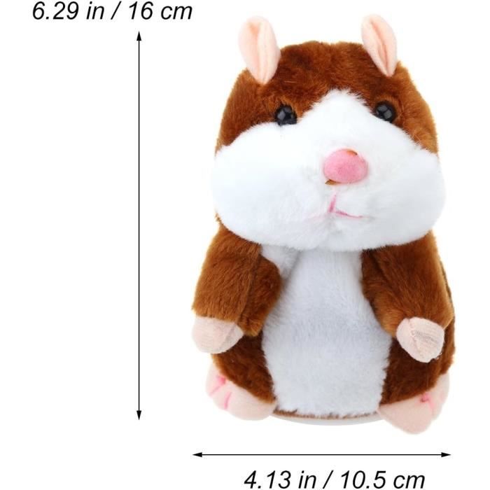 Parlant Hamster Jouet Répète Ce Que Vous Dites Enregistrement Électronique  Animal Jouet Interactif Jouets Dapprentissage Précoce