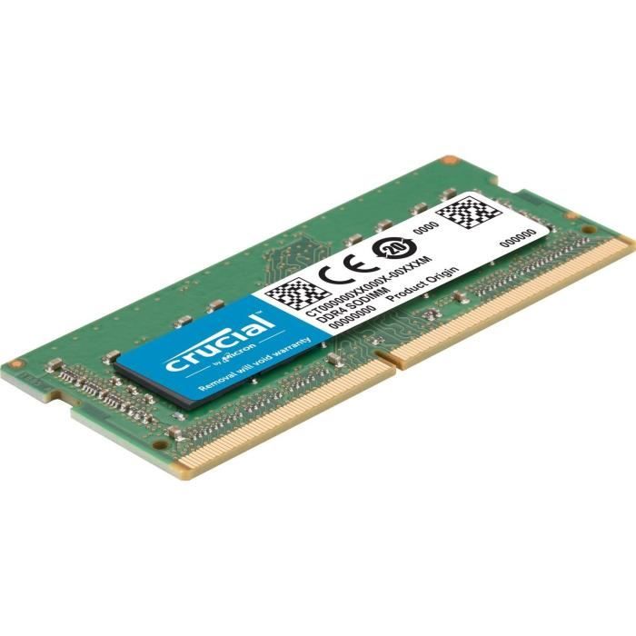 Crucial RAM CT2K32G4S266M 64Go Kit (2x32Go) DDR4 2666MHz CL19 Memoire pour  Mac - Cdiscount Informatique