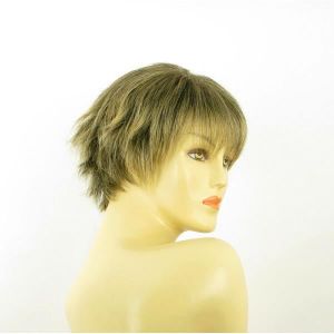 Perruque Longue Ondulée Châtain Méché Doré Charlette 6T24B - Synthétique, Bonnet Moyen, Neuve
