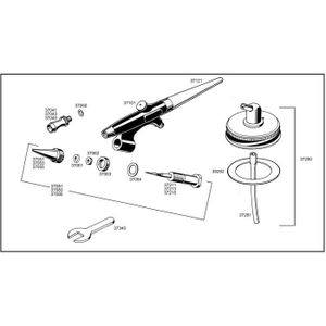 ACCESSOIRE MAQUETTE Pistolet Aérographe 