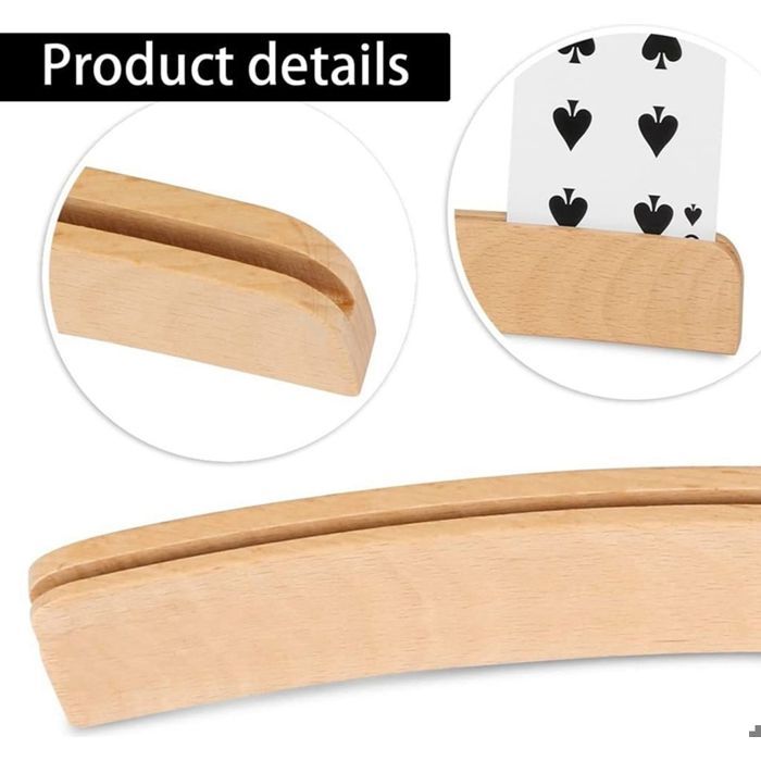 2 Pièces Porte-Cartes À Jouer Support Carte Mains Libres, Support De
