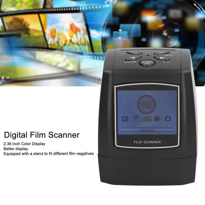 Scanner de films et diapositives DIOCHE - Écran couleur 2.36 pouces - USB -  Visionneuse d'images numériques - Cdiscount Informatique