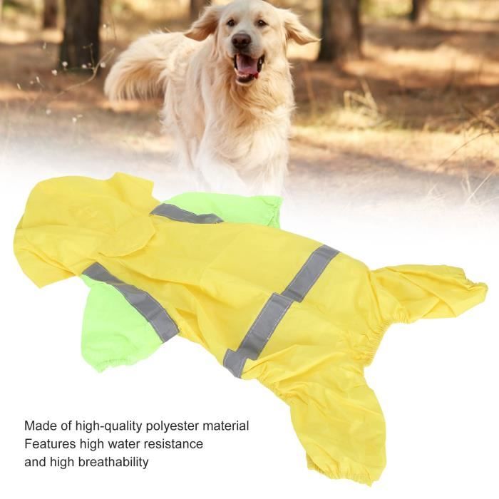 Manteau imperméable et polaire avec harnais intégré pour chien – Nos 4  pattes