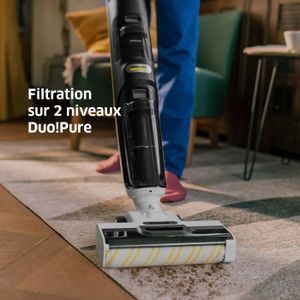 Eureka RapidWash NEW630 – Aspirateur Laveur Sans Fil, Balai Sec Et Humide (comme Neuf)