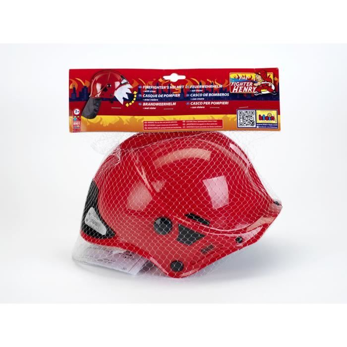 Casque De Pompier Sonore Oxybul 3-8 Ans - Jouet Costume Avec Visière Et Lumière - 7
