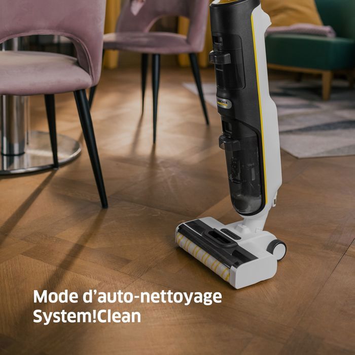 Aspirateur balai laveur sans fil Karcher FCV4 eau et poussières