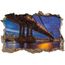 sticker mural mur ou format vignette de la porte: 62x42cm d/écoration murale Viaduc de Glenfinnan en Ecosse perc/ée de mur en 3D look stickers muraux