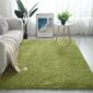 Tapis De Salon Shaggy Anti Derapage Absorbant Pour Chambre Bureau