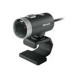 MICROSOFT Webcam LifeCam Cinema - Filaire USB 2.0 - Caméra couleur - 1280x720 - Microphone intégré - Noir-0