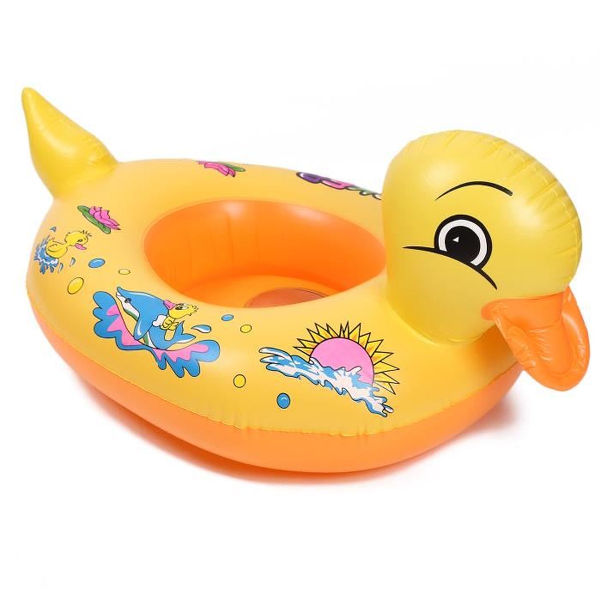 Canard Jaune Siege De Toilette Bouee Pour Enfant De Bague 27 21cm Cdiscount Jeux Jouets