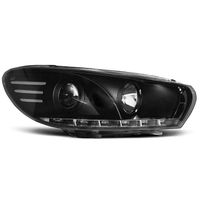 Paire de feux phares VW Scirocco 08-14 Daylight led noir (WB0)