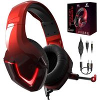 Casque Gamer PS4 PS5 avec Micro Gaming Headset Filaire NEEDONE K19 pour Jeu Audio Video Compatible PC Nintendo Switch Xbox One