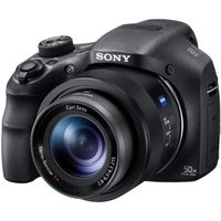 SONY DSC-HX350 Noir - Appareil photo Bridge - CMOS 20M - Zoom 50x - Vidéos Full HD 1080p