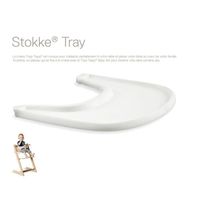 Réhausseur - STOKKE - Tripp Trapp Tray - Blanc - Bébé - 6 mois - Mixte