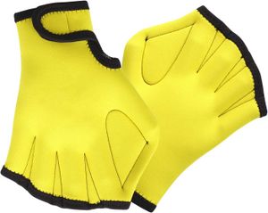 Gants De Natation Palmés Réglables En Néoprène – Parfaits Pour La Brasse, Le Papillon Et La Plongée – Hommes Et Femmes – Bleu, Taille S