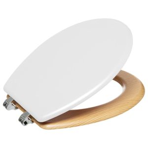 Abattant wc imitation bois top