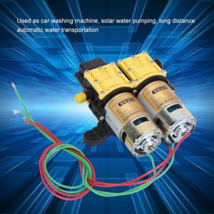 Qiter Pulv/érisateur /électrique agricole 12V Pompe /à Membrane Haute Pression Petite Pompe /à Eau Pompe /à Eau /électrique /à Double c/œur Pulv/érisateur /électrique