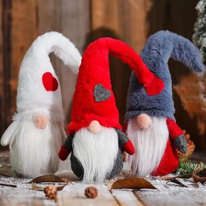 Poupée en peluche, animal en peluche, figurine de Noël, ornement