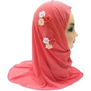 ECHARPE - FOULARD Foulard Hijab Pour Fille-Enfant - Châle Musulman - Écharpe De Prière Arabe[u9902]